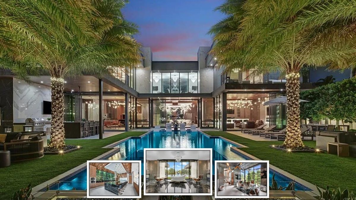 This House Comes With Its Own Yacht Dock (And A Club Room)