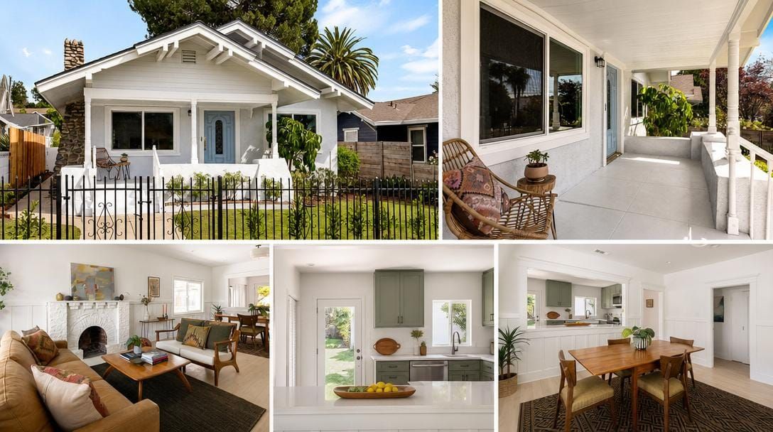 This 1911 bungalow in Cypress Park is basically a lesson in cozy updates