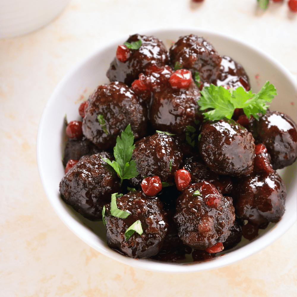 What to Serve with Amylu Cranberry Jalapeno Meatballs