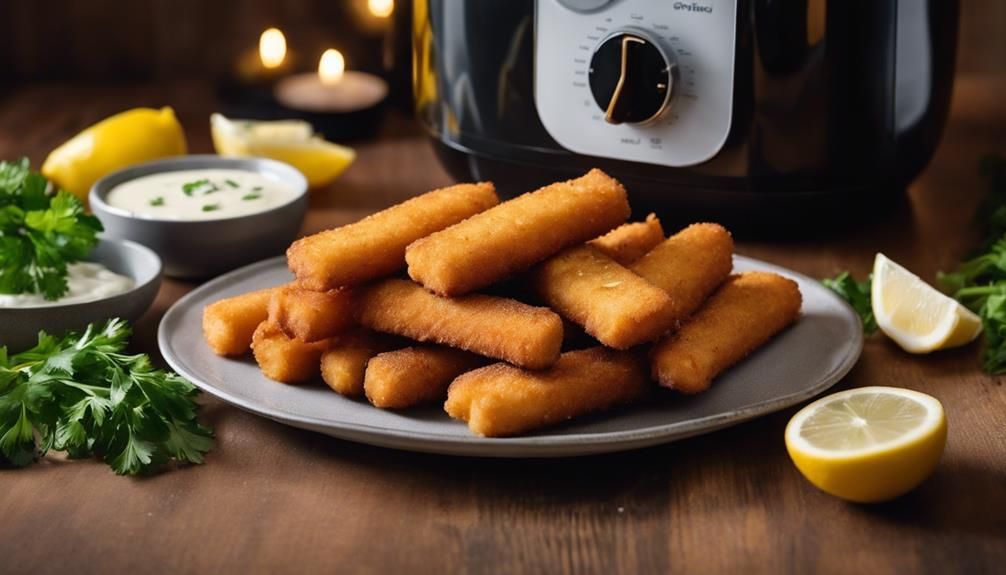 Air Fryer Frozen Fish Sticks Recipe