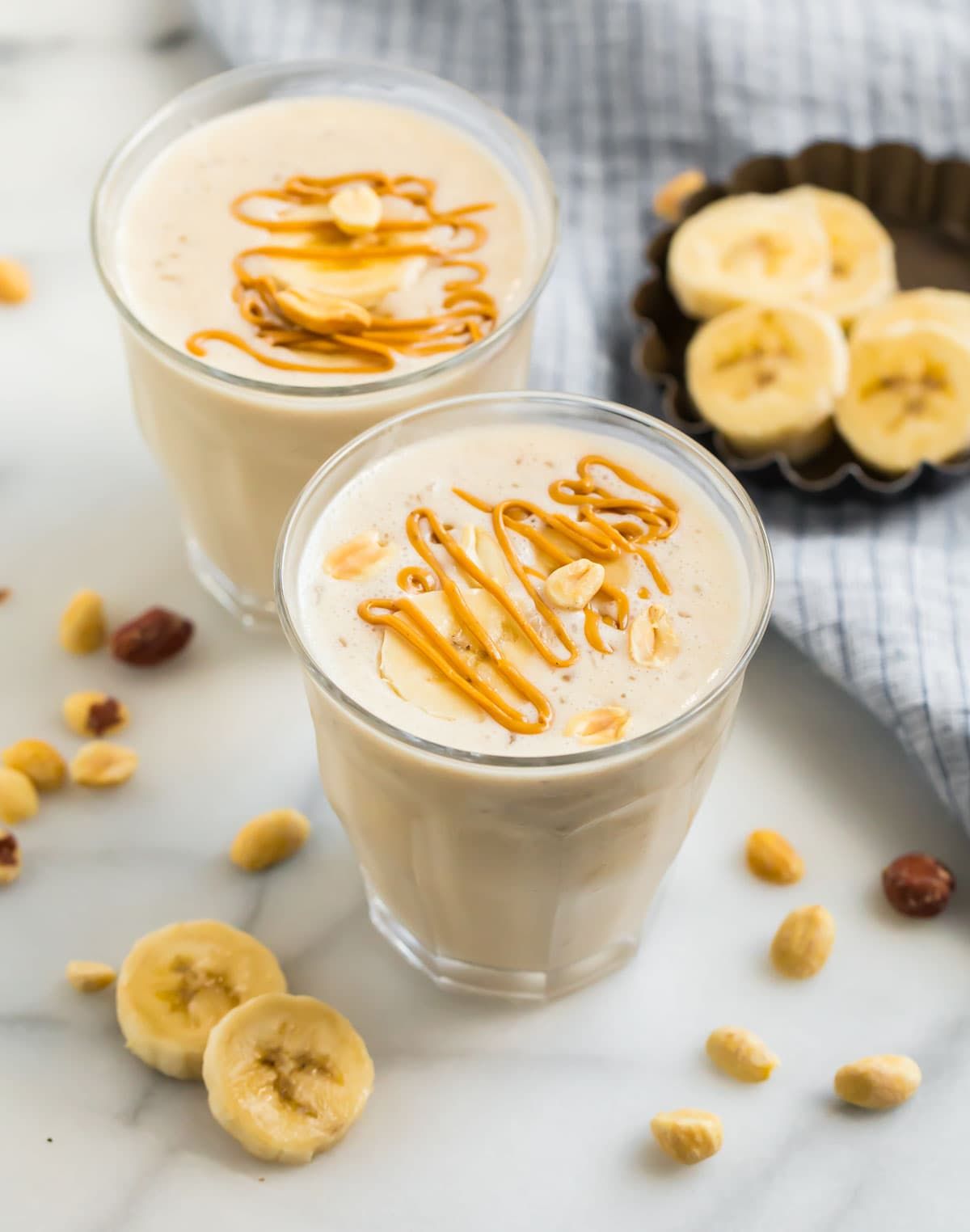 This Peanut Butter Banana Smoothie Will Make You Go Bananas
