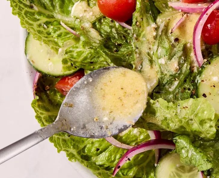 I Keep a Jar of This Light & Creamy Dressing in My Fridge at All Times