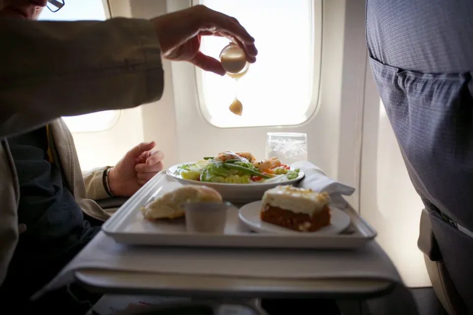 Flight Attendants Never Eat These 7 Foods On A Plane