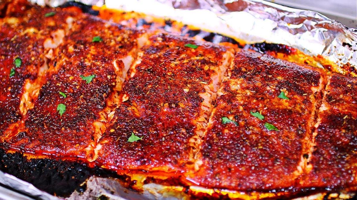 Deliciously Easy Baked Whole Salmon Recipe