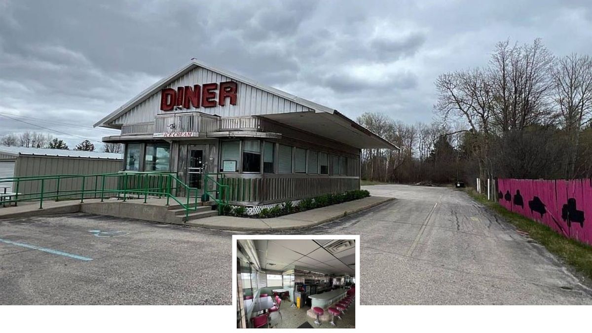 1,200 Sq. Ft. 1-Bedroom 1950s Diner in Alpena, MI with Ample Parking