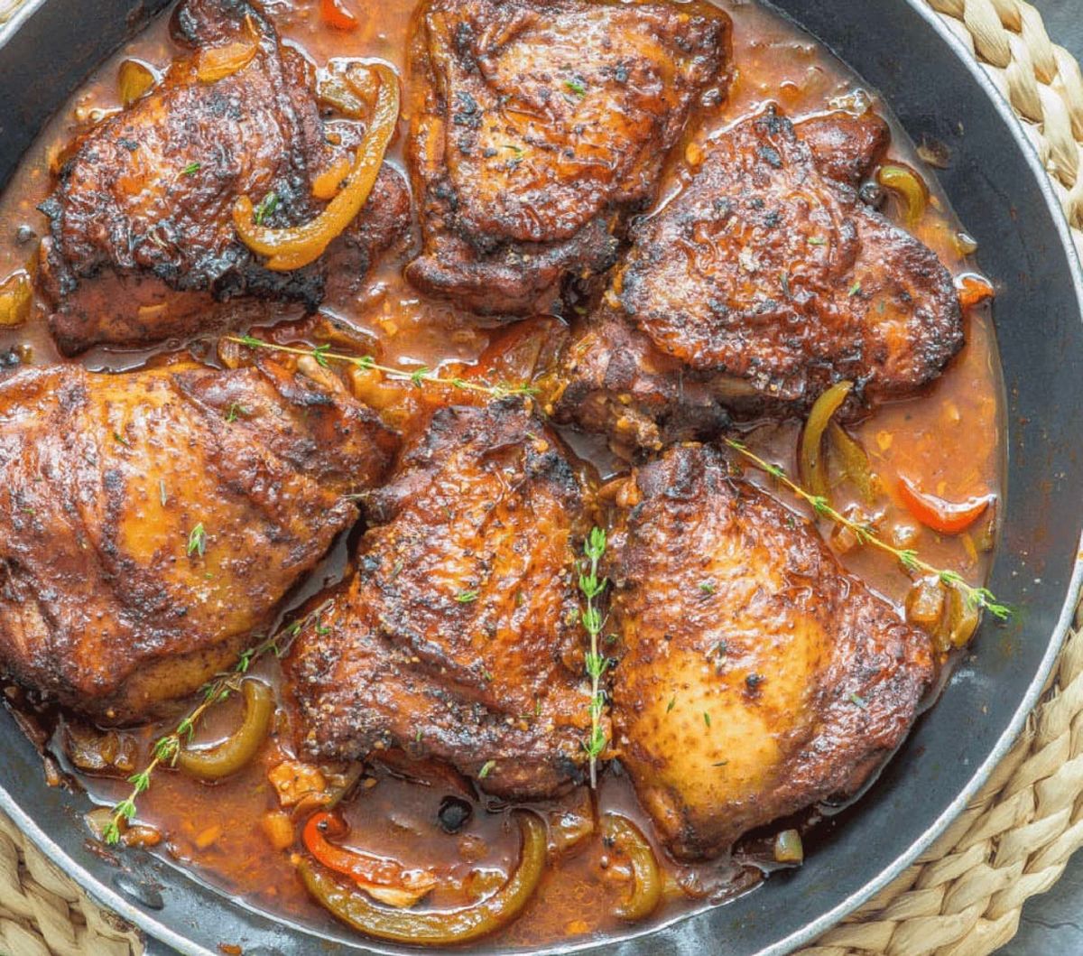 Jamaican Brown Stew Chicken