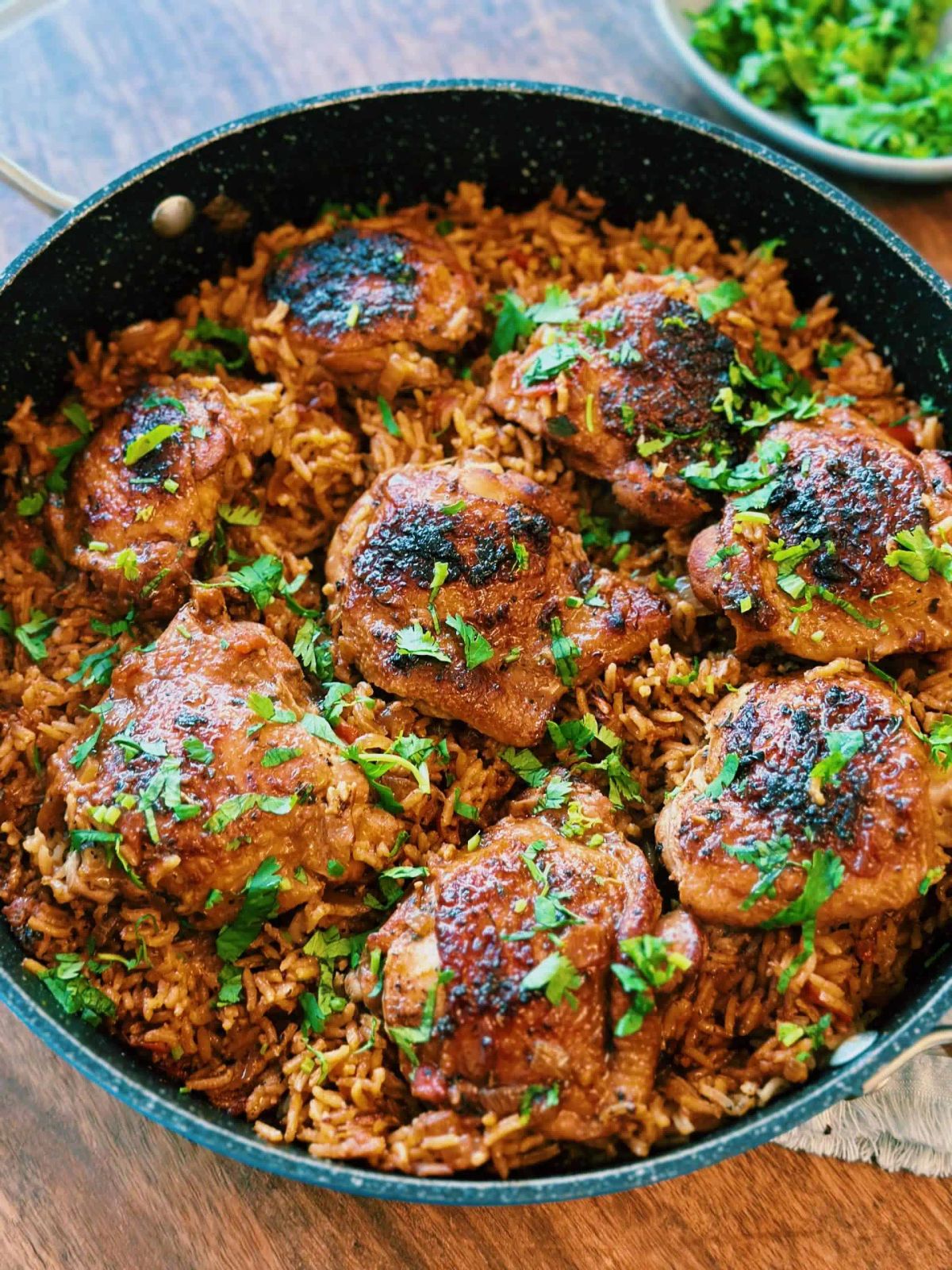 Spicy One-pot Chicken and Rice
