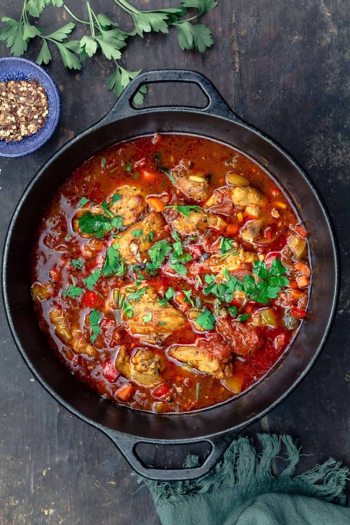 Medieval Spiced Chicken Stew