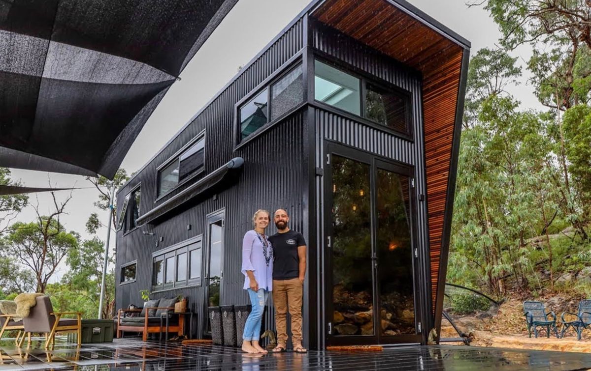 This Couple Built A Stunning Tiny House With A Double Shower