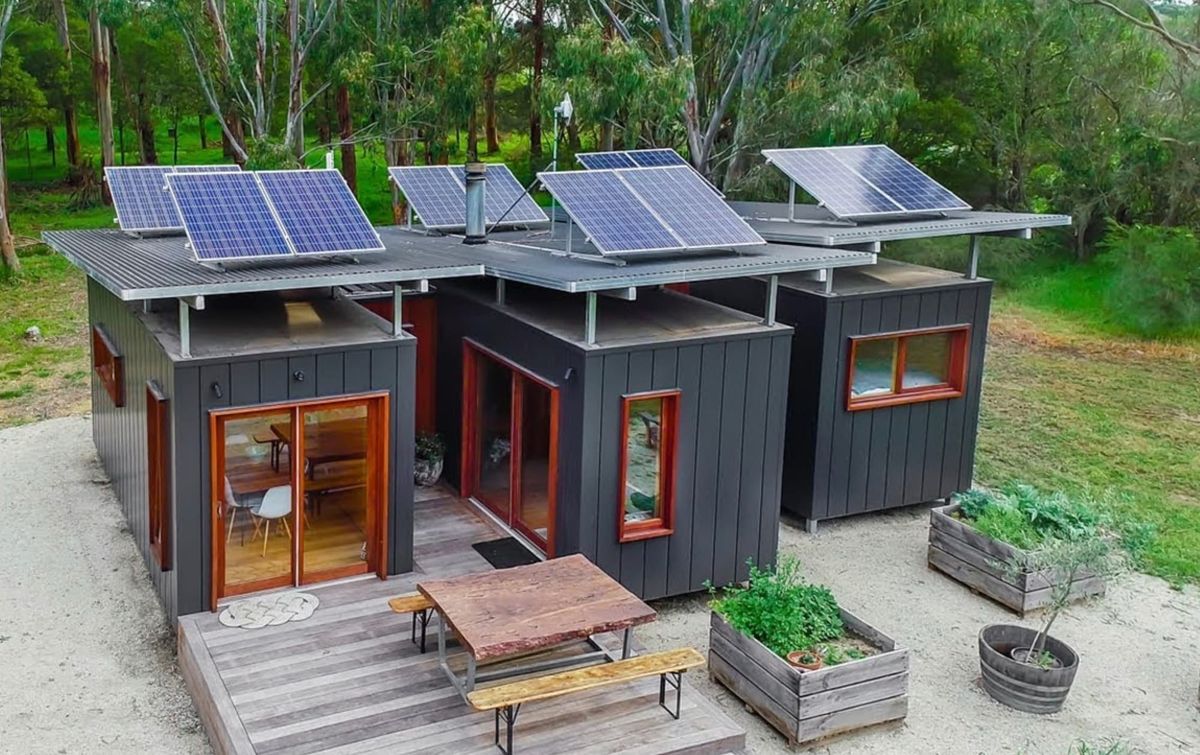 This Couple Built Their Dream Home Using Three Shipping Containers