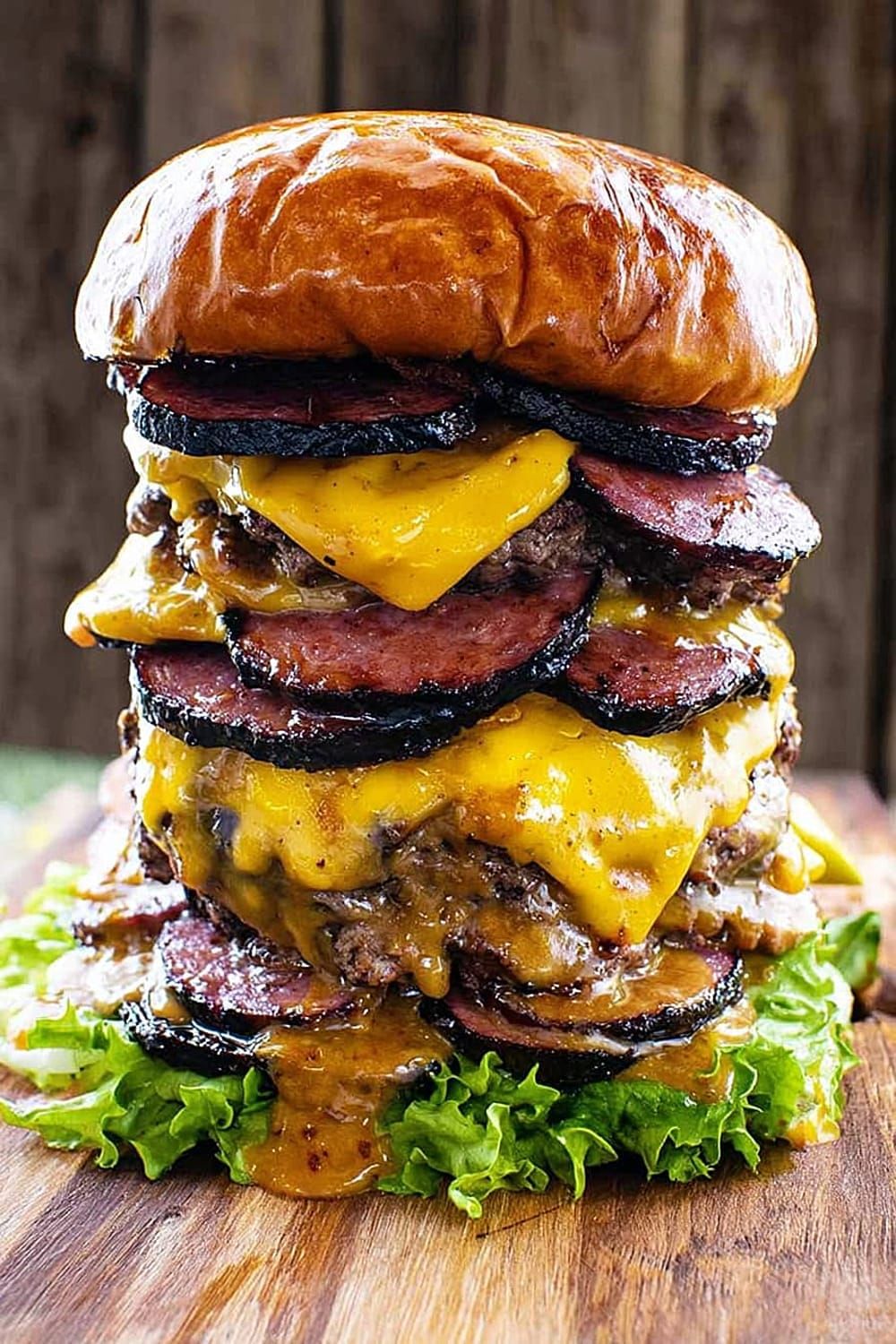 The Ultimate Smoked Bologna Cheeseburger (Elvis Favorite)