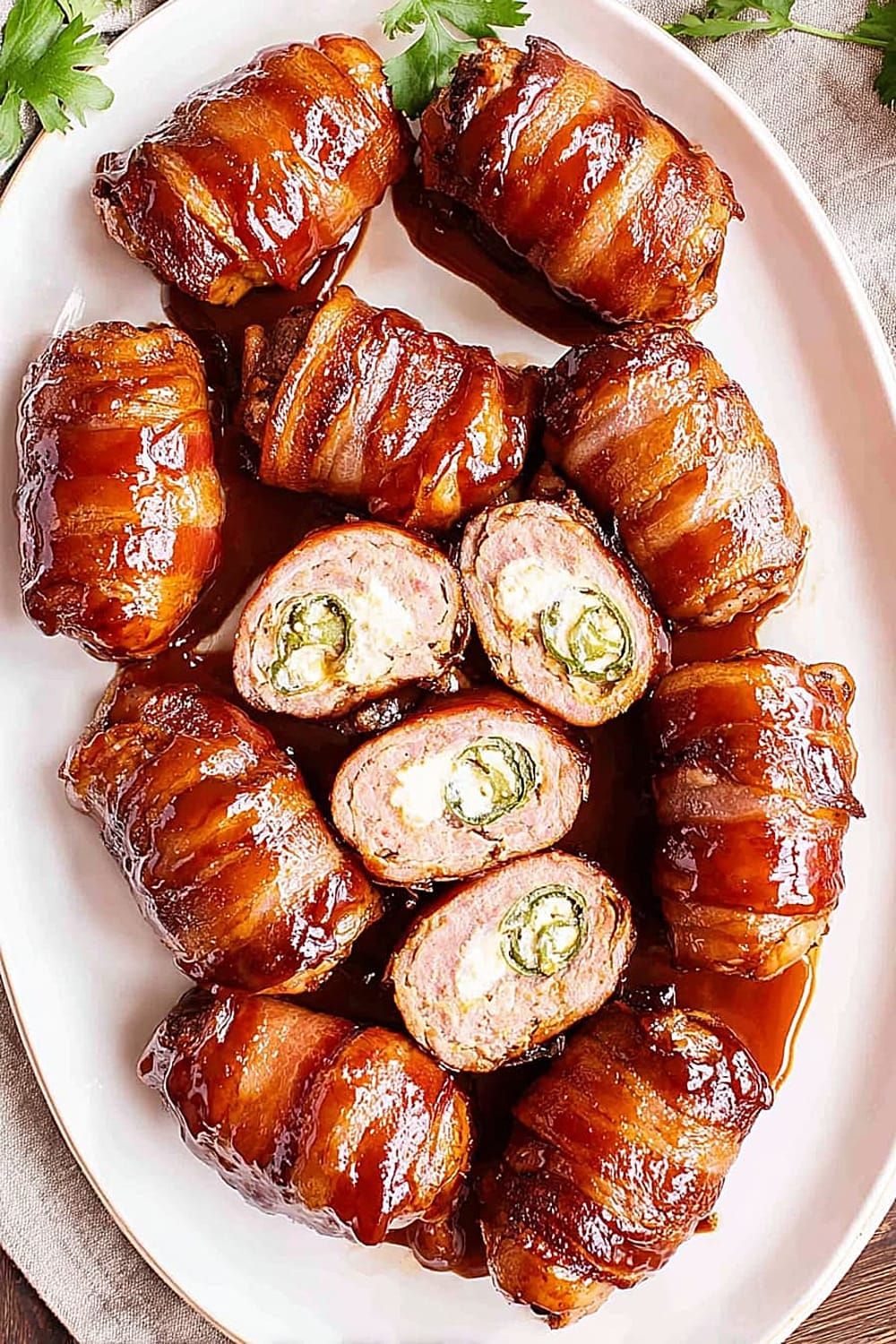 Bacon Wrapped Armadillo Eggs