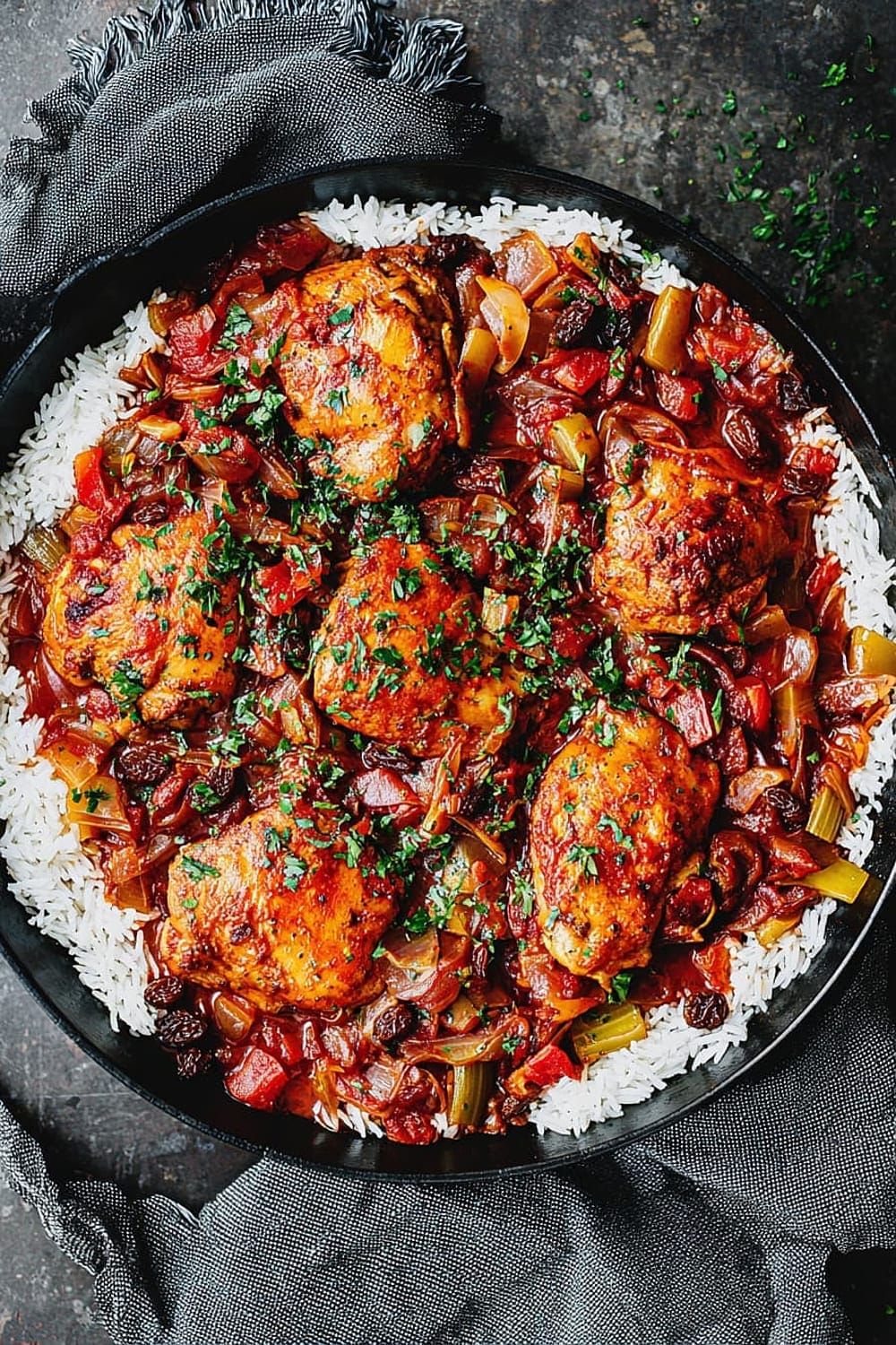 Country Captain’s Chicken