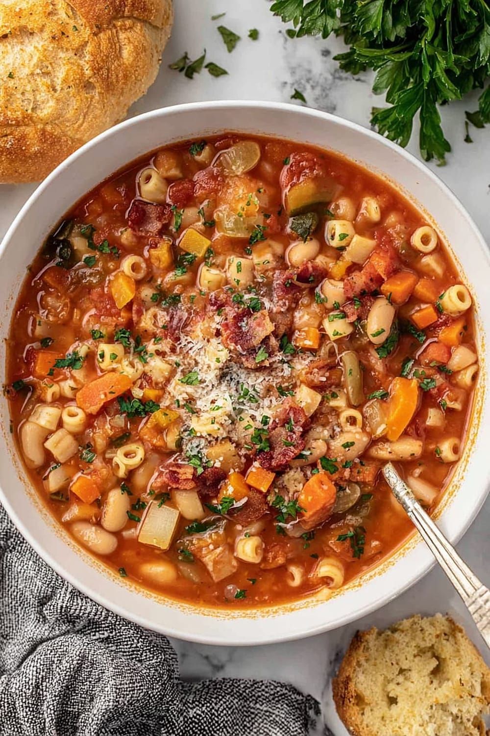 Cheap Pasta e Fagioli