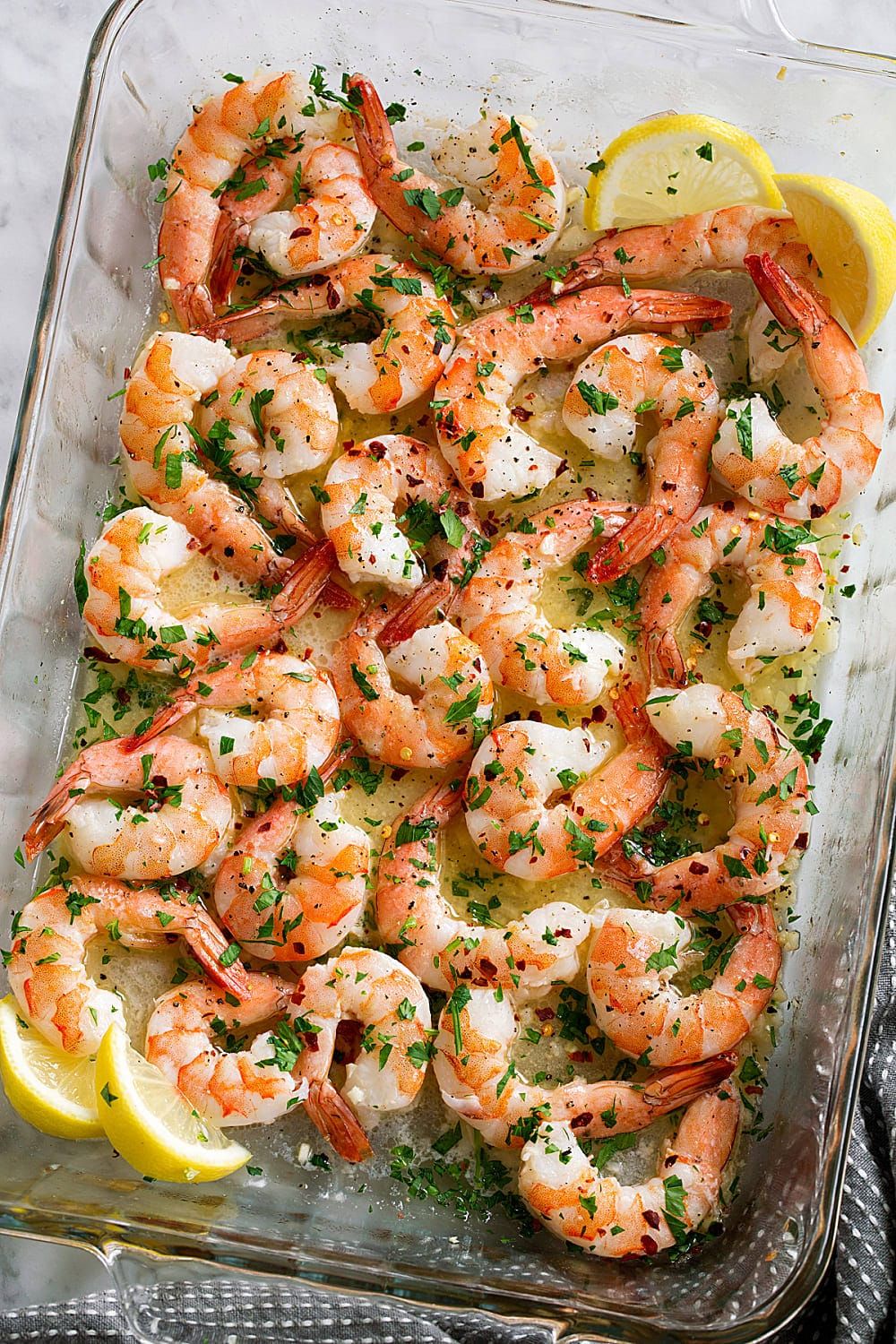 Butter Garlic Shrimp Casserole