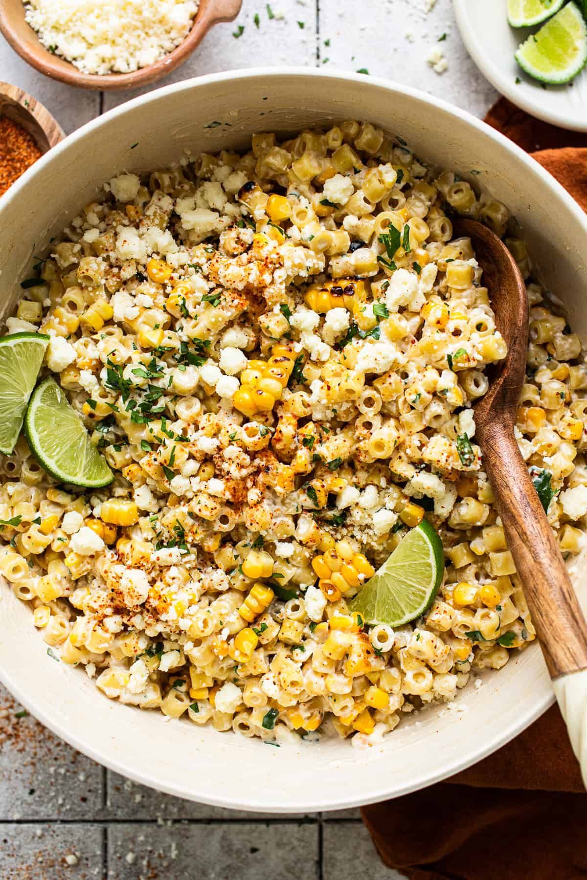 Mexican Street Corn Pasta Salad
