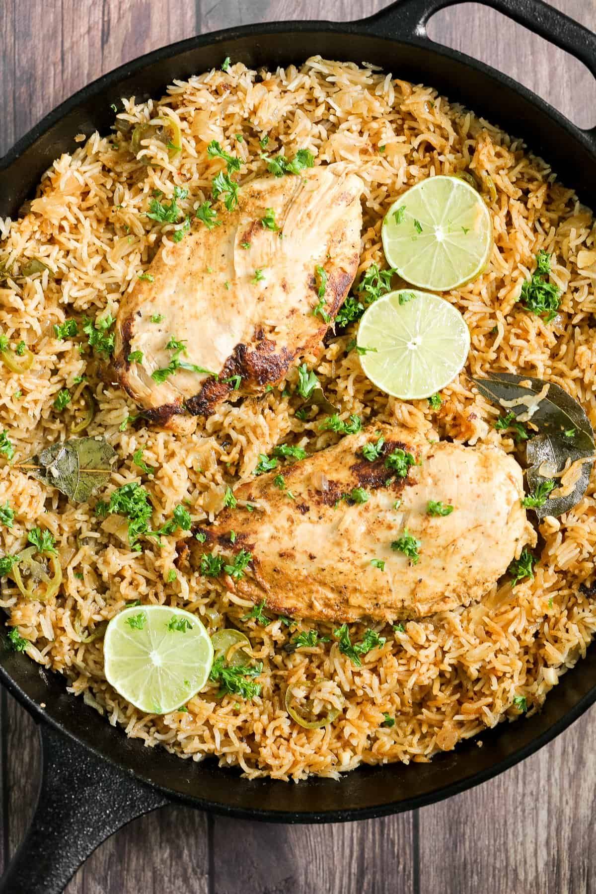 One Pot Coconut Curry Chicken and Rice