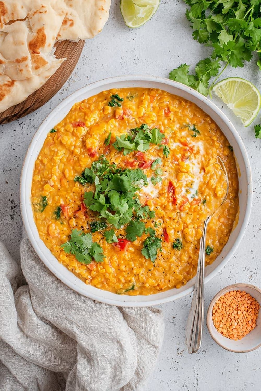 Easy Coconut Curry Lentil Soup