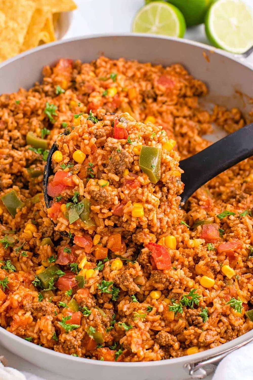 Spanish Rice with Ground Beef