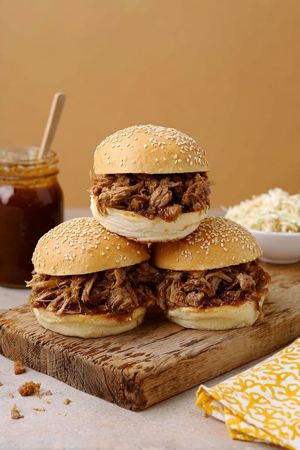 4-Ingredient Root Beer Pulled Pork Sandwiches