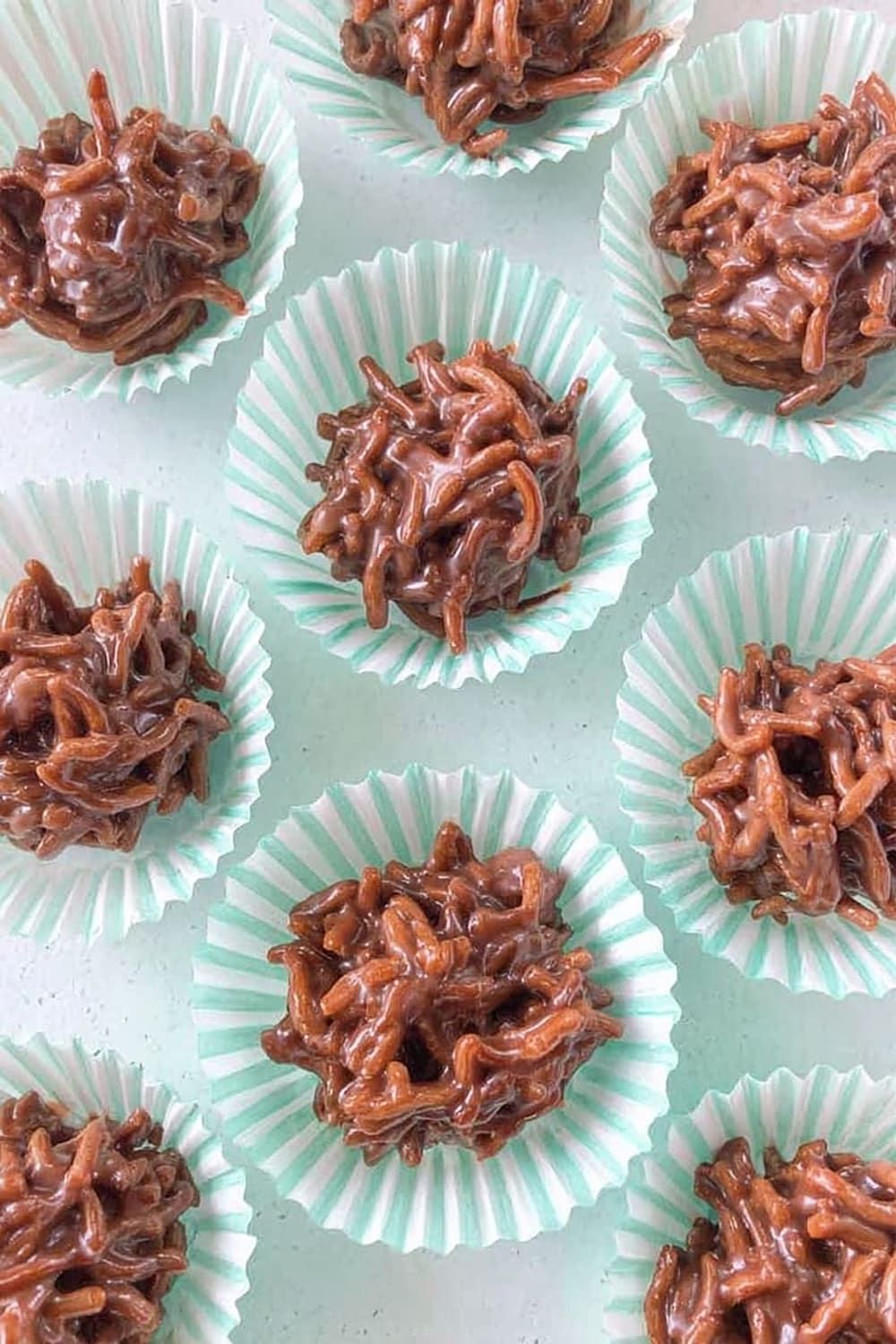Chocolate Butterscotch Haystacks
