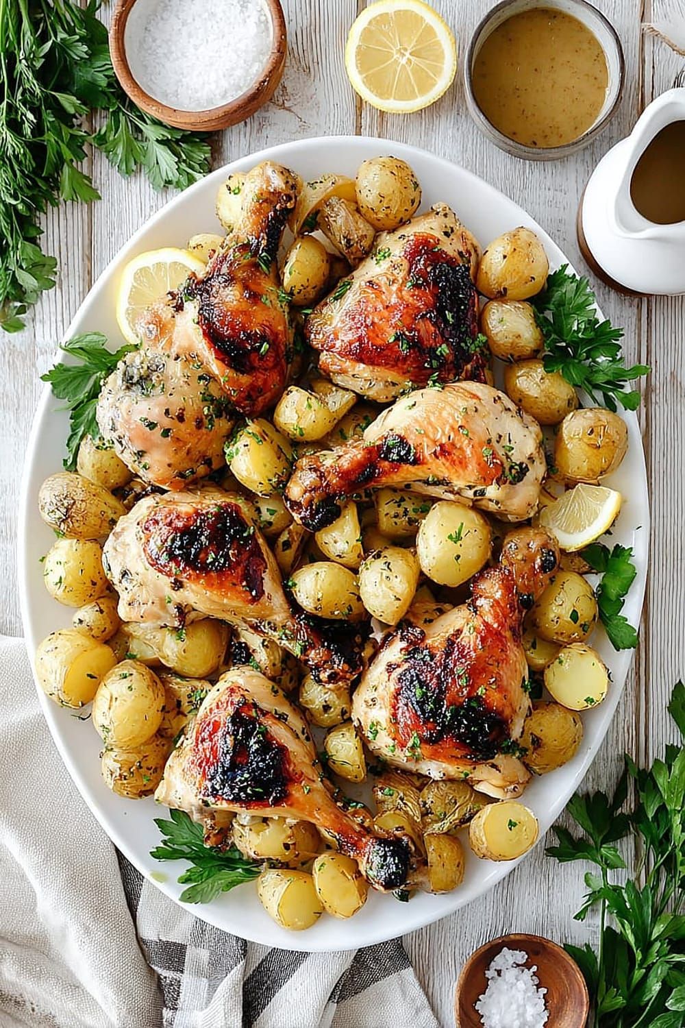 Buttermilk Roasted Chicken Dinner