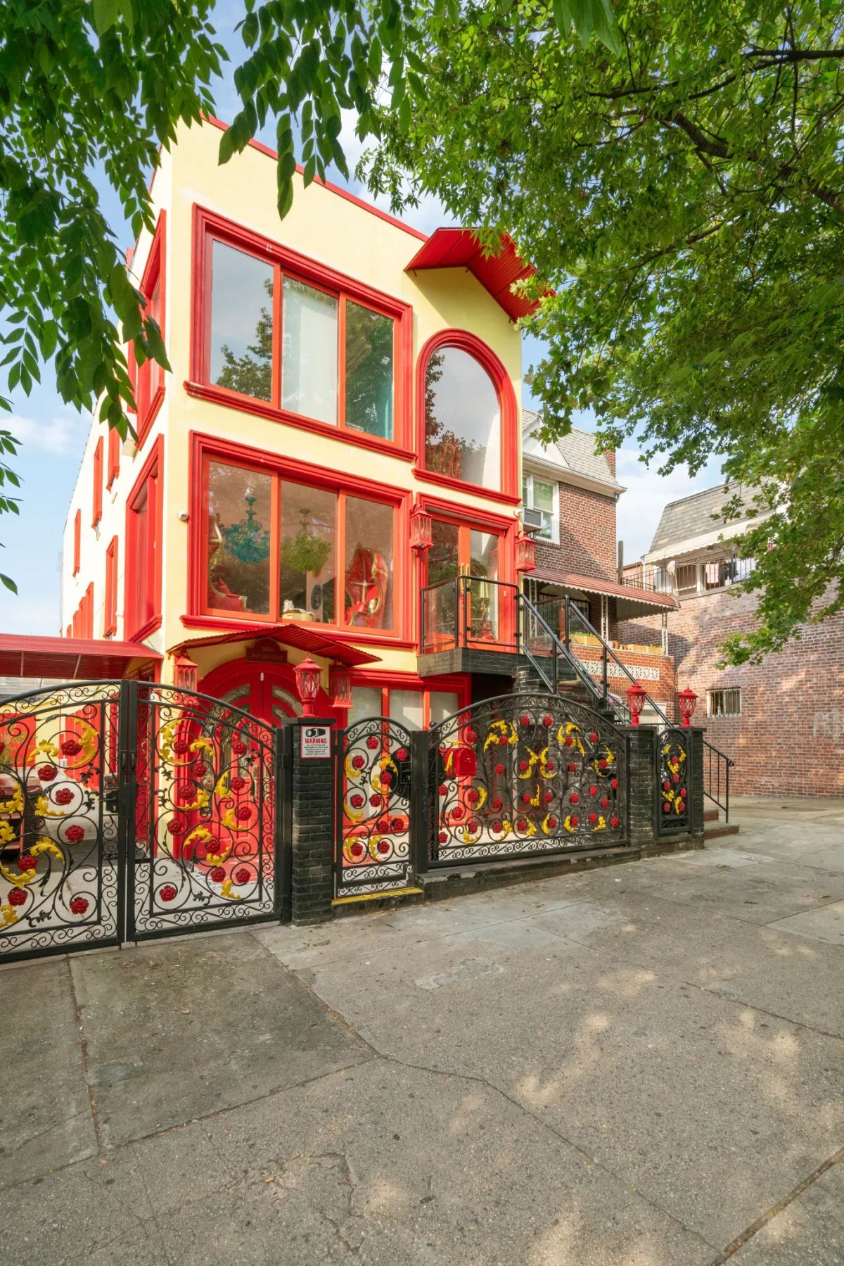 6-Bedroom Custom-Designed Floral Fantasy Home in Astoria, Queens with Live/Work Potential