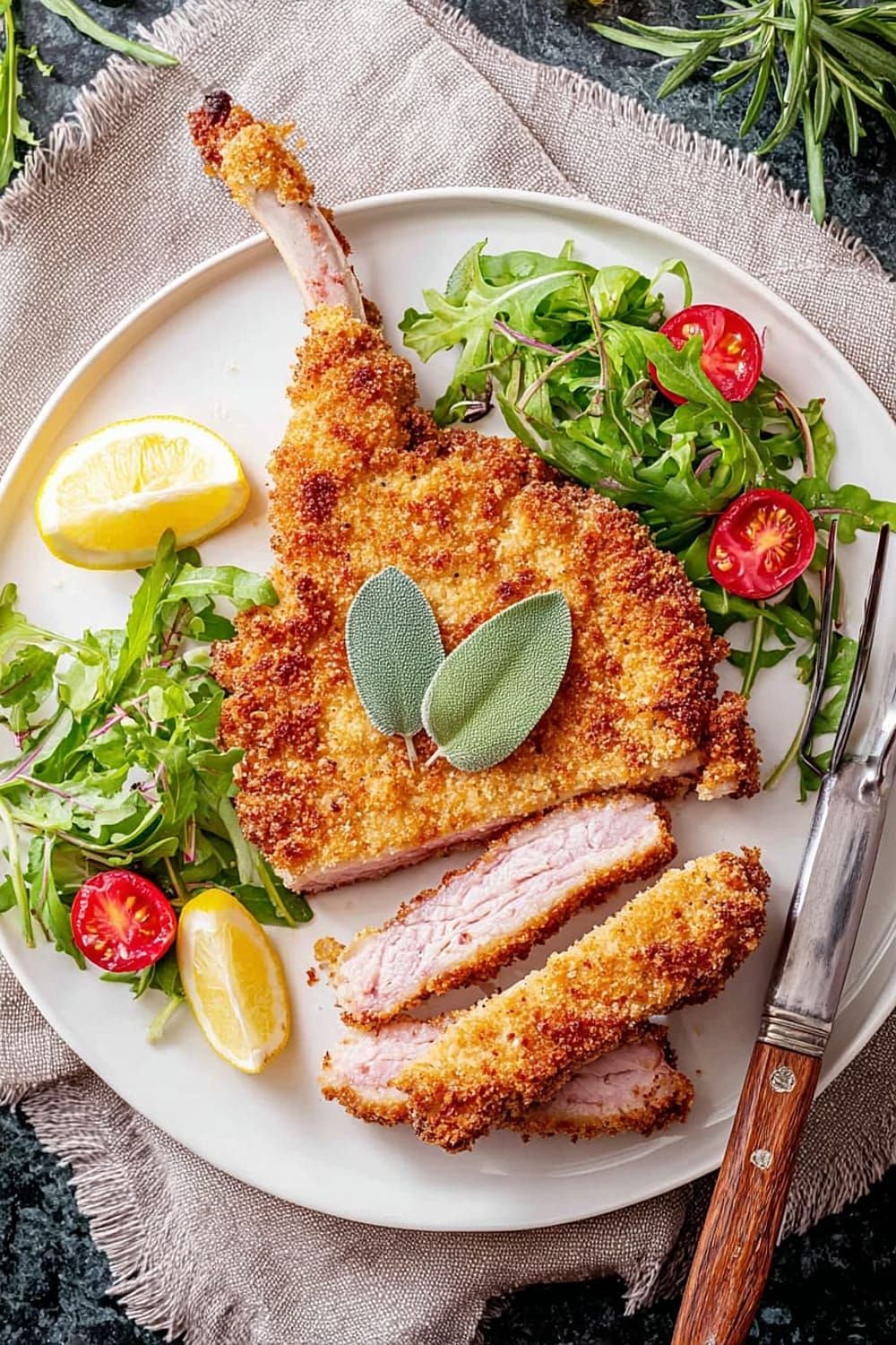 Bone-In Veal Milanese Recipe (Cotoletta alla Milanese)
