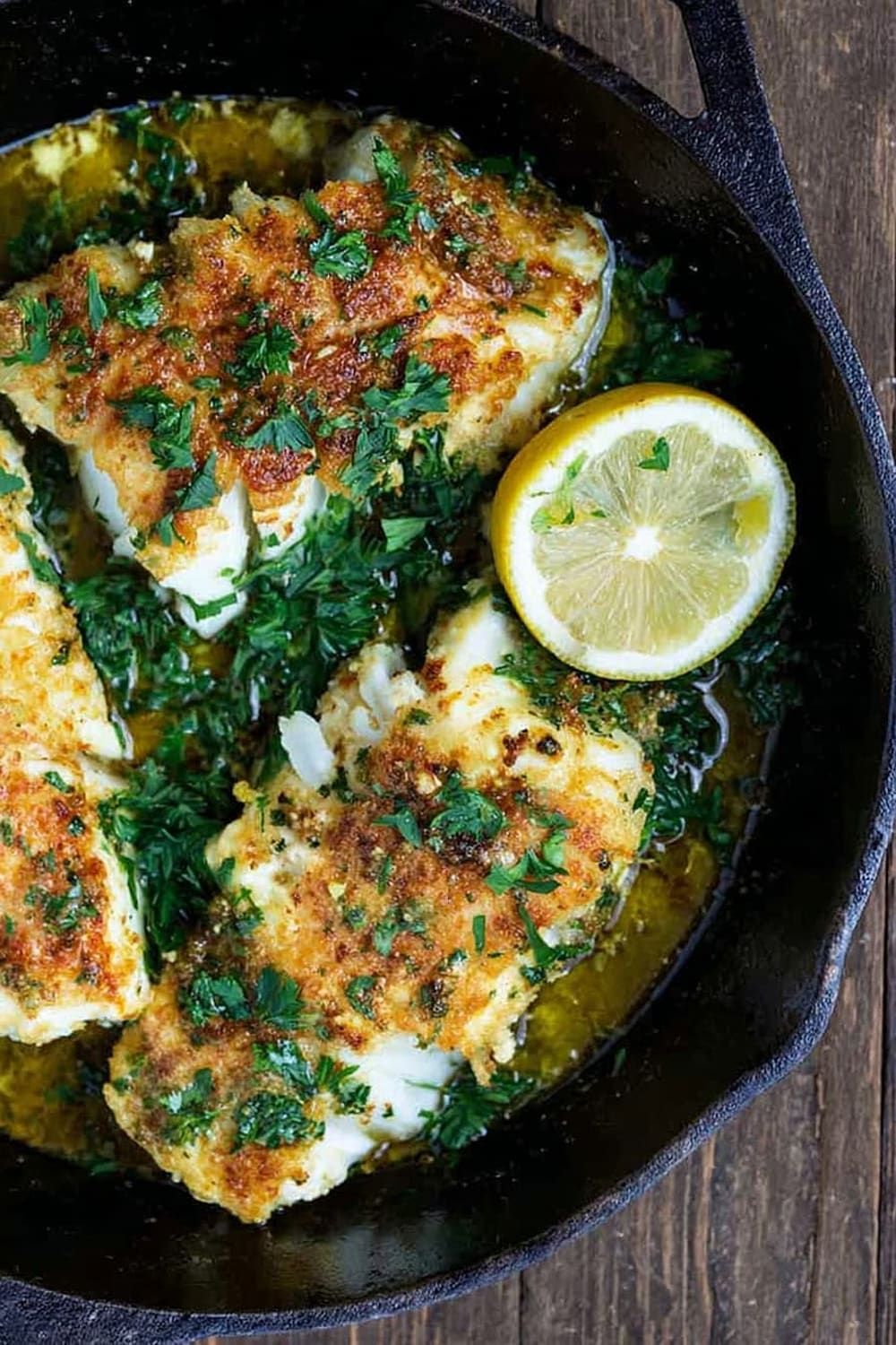 Baked Cod Recipe with Lemon and Garlic