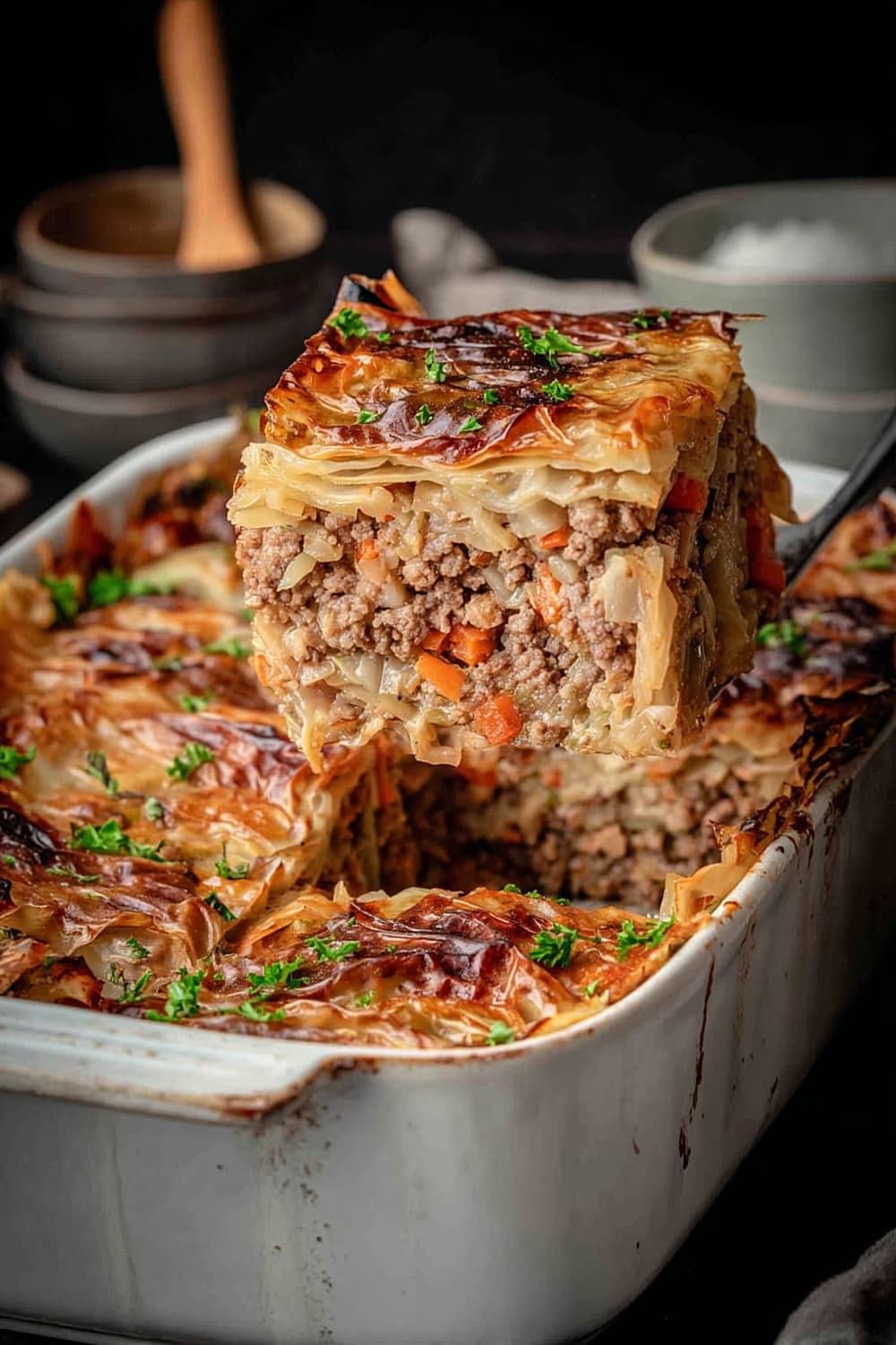 Unstuffed Cabbage Rolls Casserole