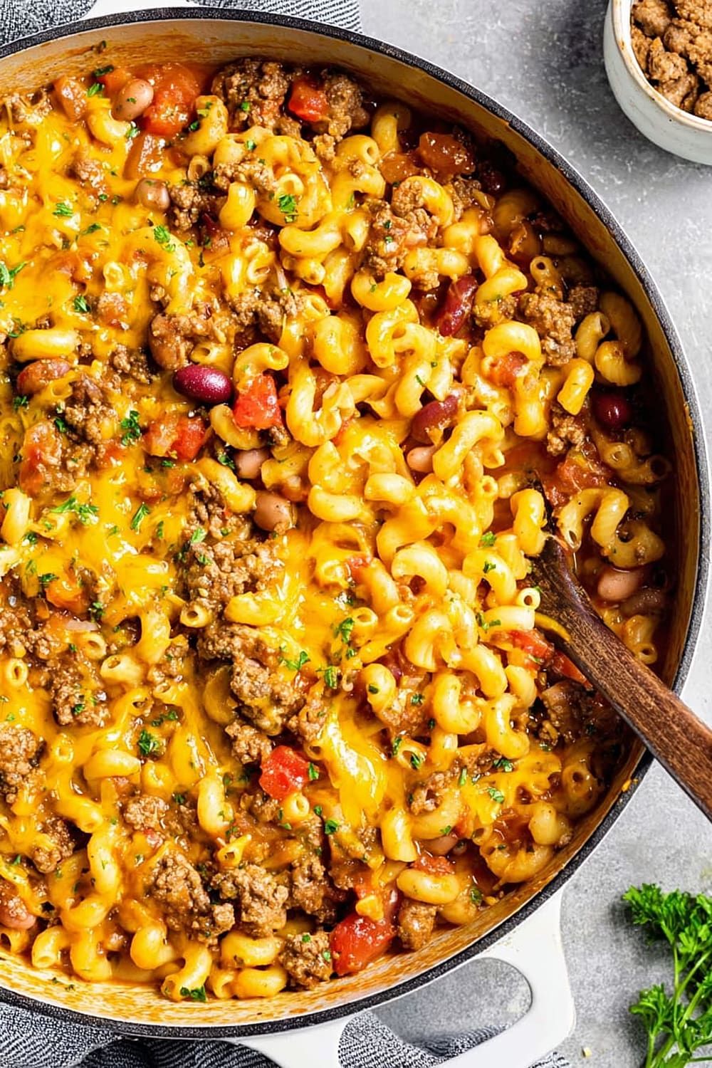 Chili Mac (One Pot Recipe)