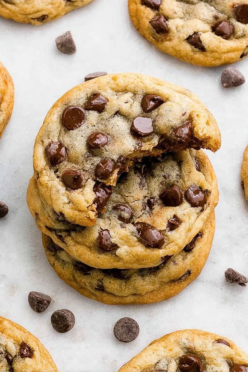 Bakery Style Chocolate Chip Cookies