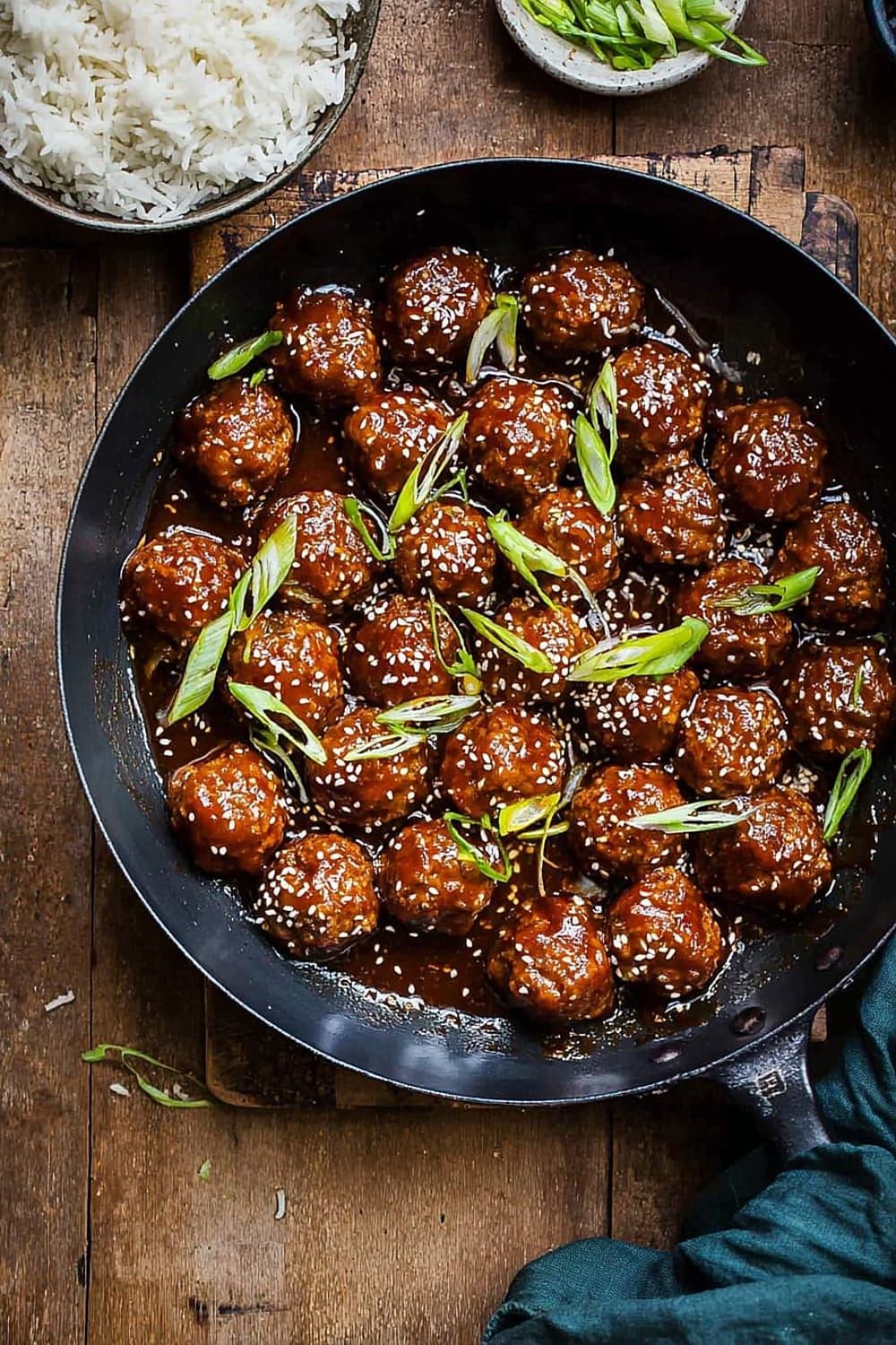 Honey-Garlic Meatballs