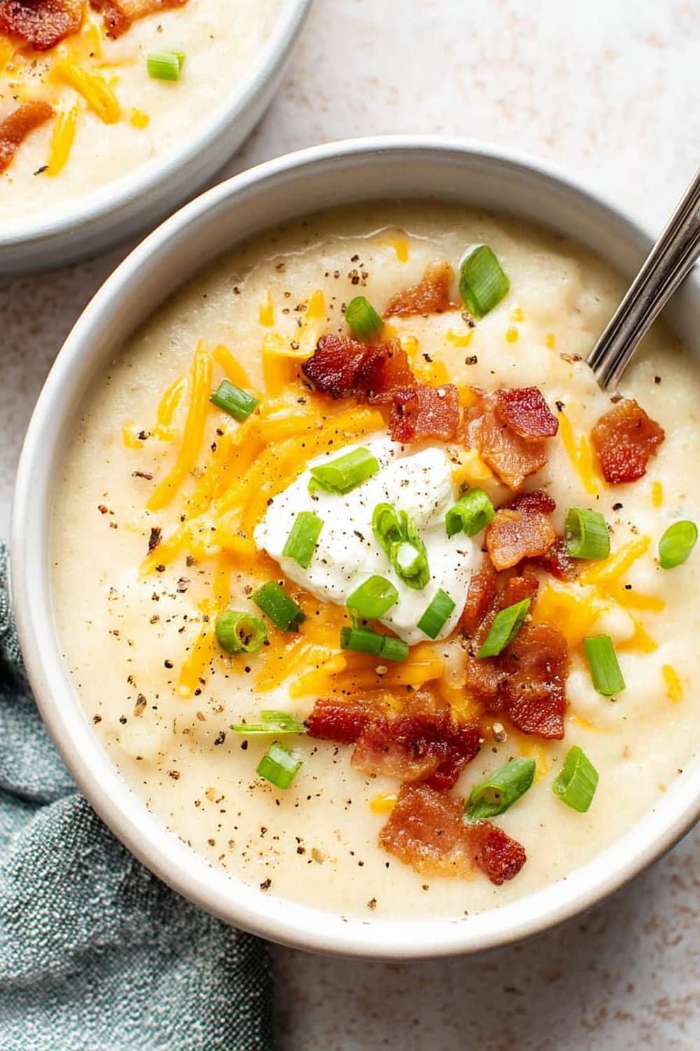 Easy Baked Potato Soup