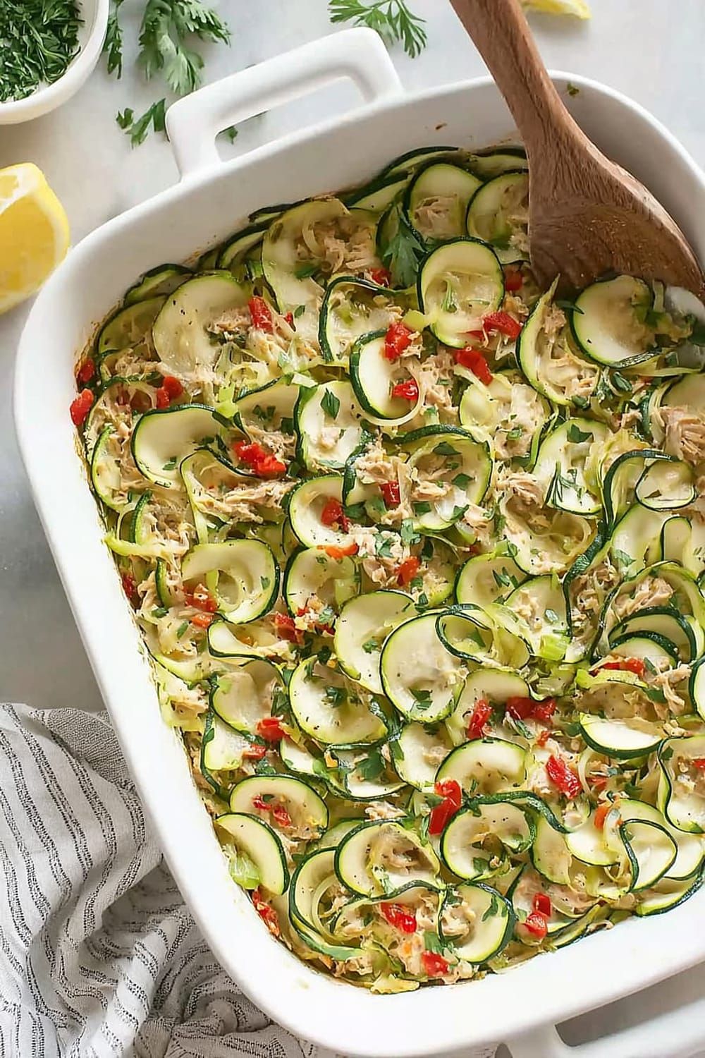 Tuna Zoodle Casserole