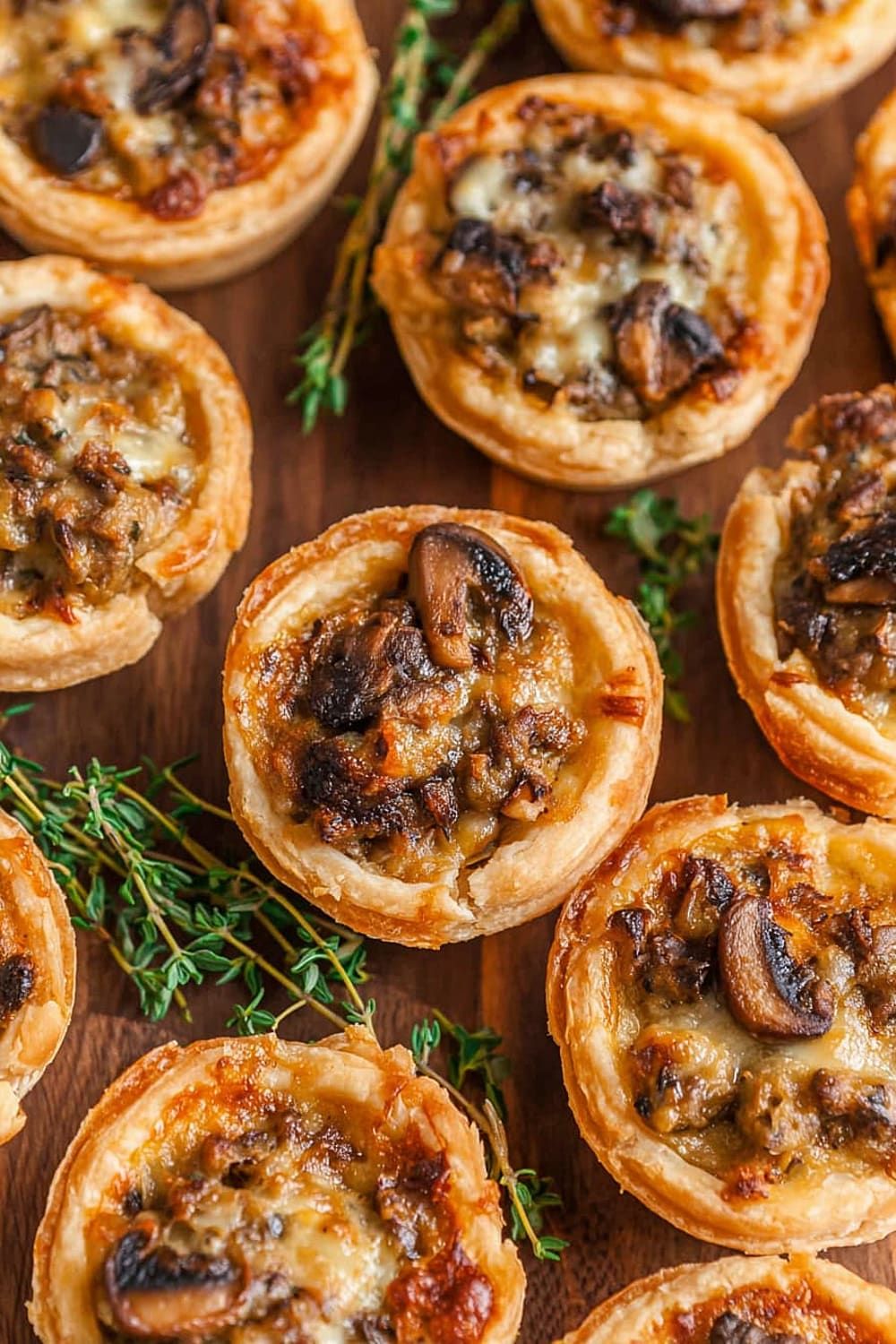 Mini Mushroom Tarts