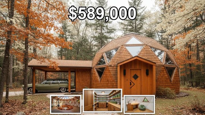 This 1977 Dome Looks Like a Spaceship That Discovered Hygge