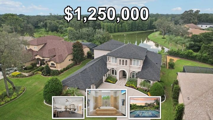 This House Has Seven Bedrooms And A Pond