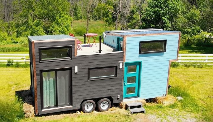 Smart tiny house design makes 24 feet feel full-sized
