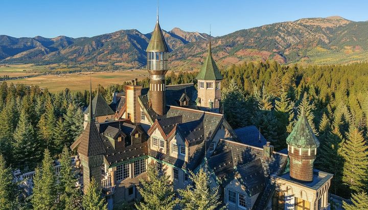 This Wyoming Castle Has a Helipad and Secret Tunnels