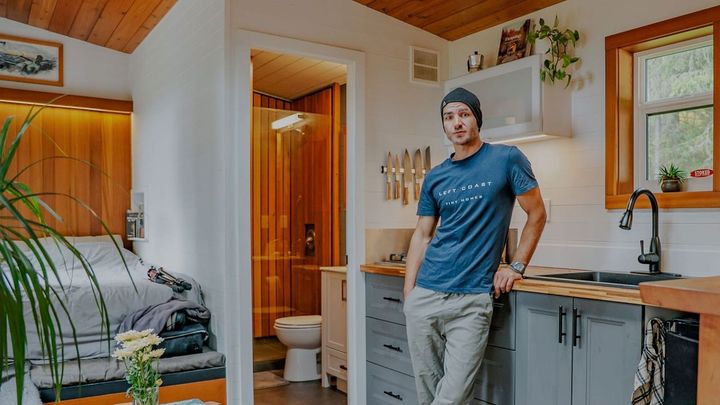 This Tiny House Solves the Loft Ladder Problem Everyone Hates