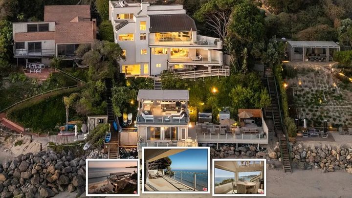 This Malibu Home Owns 90 Feet of Beach