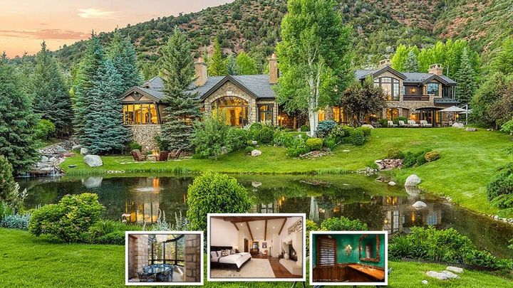 This Mountain Estate Has Seven Fireplaces And A Secret Apartment