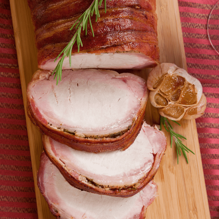 Bacon Wrapped Pork Tenderloin