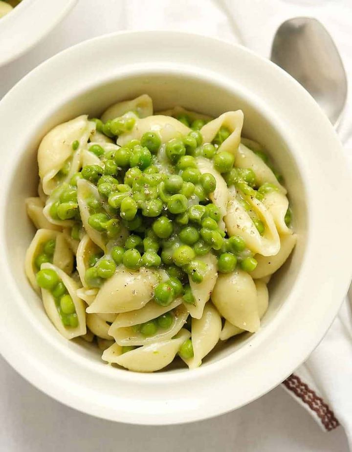 Italian Pasta with Peas