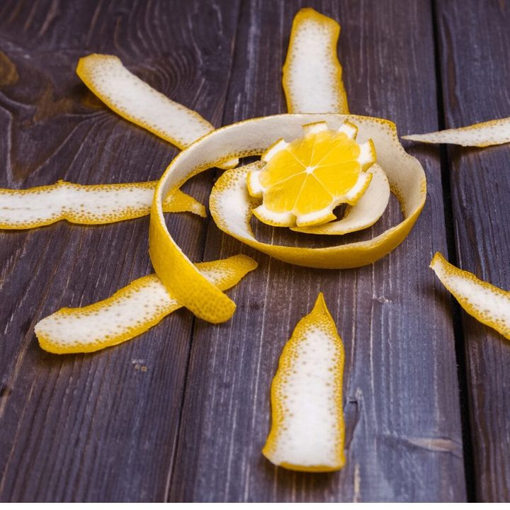 lemon peels