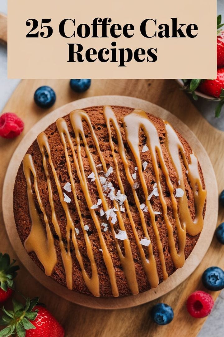 25 Irresistible Coffee Cake Recipes You Need to Bake