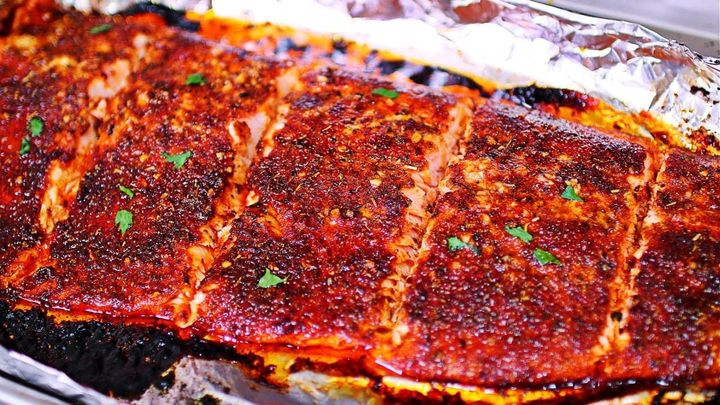 Deliciously Easy Baked Whole Salmon Recipe