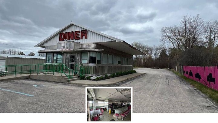 1,200 Sq. Ft. 1-Bedroom 1950s Diner in Alpena, MI with Ample Parking