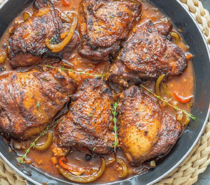 Jamaican Brown Stew Chicken